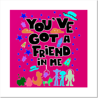 you got friends Posters and Art